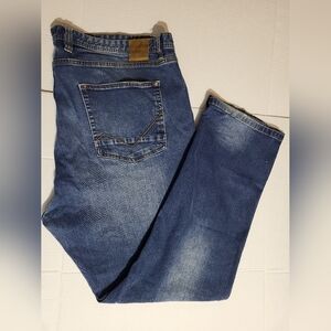 Hechter Men's Blue Straight Jeans, Size 44x32